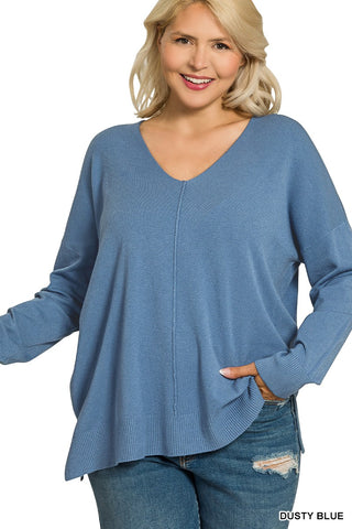 Sunday Comfort Sweater in Plus