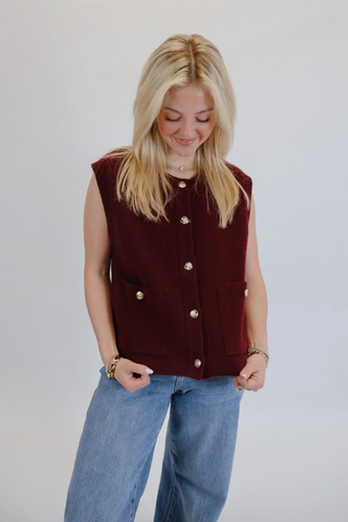 Charmed Knit Vest
