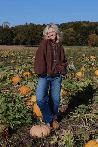 Cozy Ease Oversized Balloon Sleeve Sweater