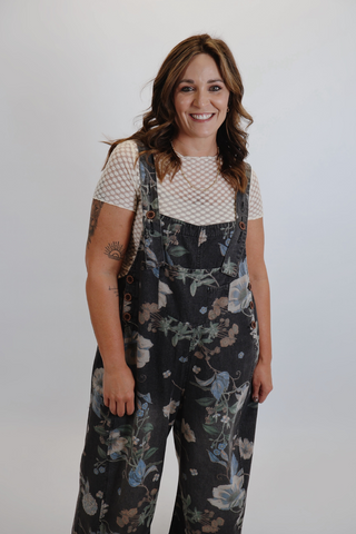 Wildflower Wash Overalls