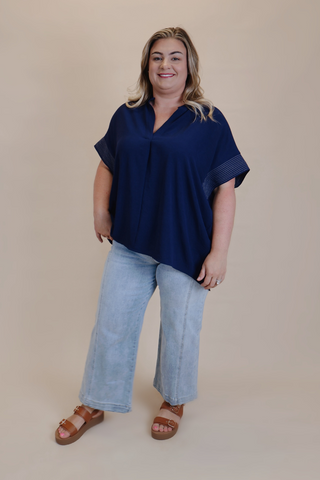 Feeling Breezy Top in Plus