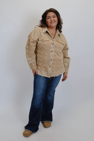 Prairie Bloom Quilted Jacket