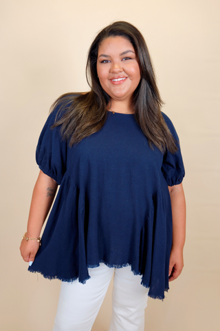 Call Me Chic Linen Top