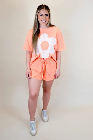 Mineral Wash Light Weight Skort Set