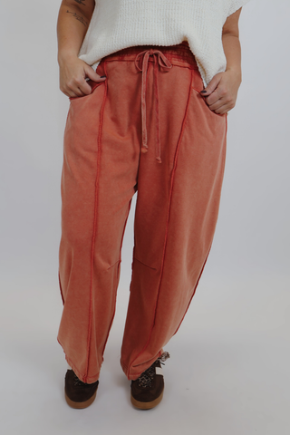 Canyon Mist Barrel Pants