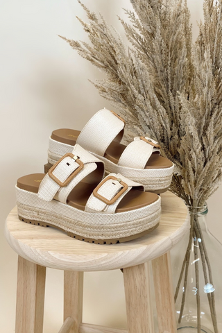 Maisie Raffia Sandals