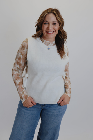 Haven Side-Tie Sweater Vest