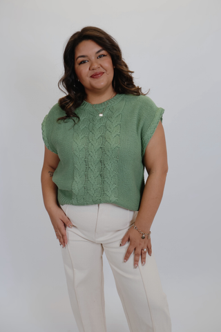 Autumn Luxe Cable Sweater