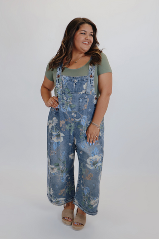 Wildflower Wash Overalls