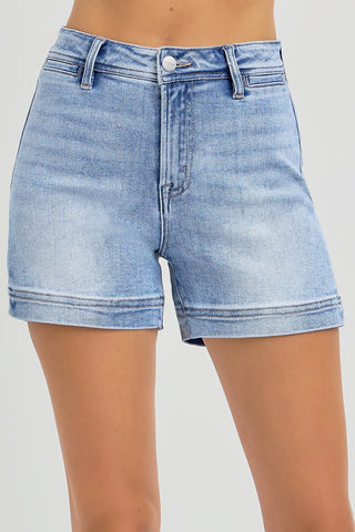 Bree High Rise Denim Shorts