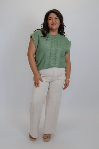 Autumn Luxe Cable Sweater