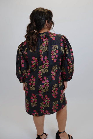 Wildflower Ruffle Mini Dress