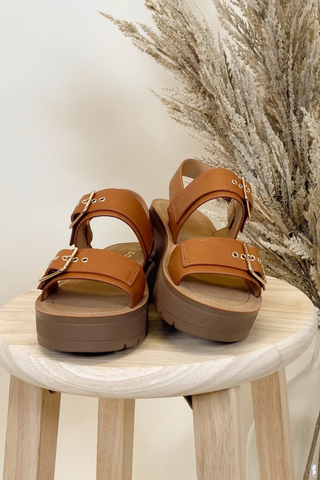 Heidi Platform Buckle Sandals