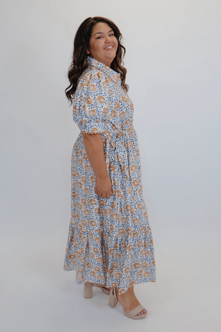 Sunpetal Prairie Midi Dress in Plus