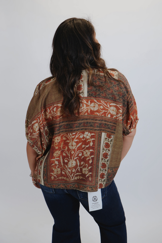 Artisanal Dolman Sleeve Top