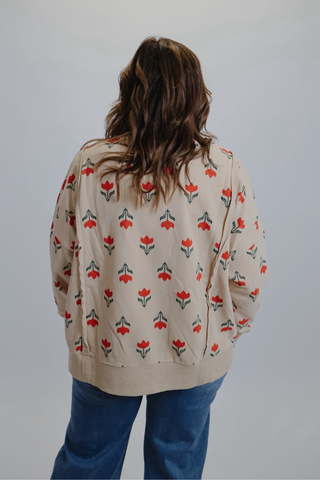 Washed in Bloom Pullover