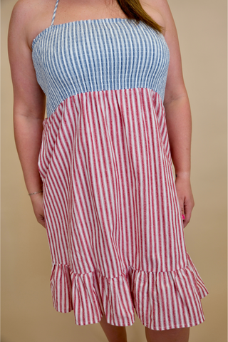 Let Freedom Ring Smocked Dress