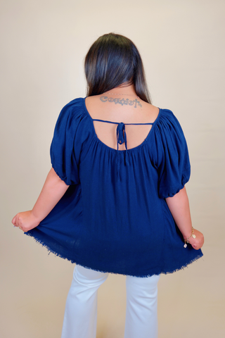 Call Me Chic Linen Top