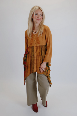 Falling Petals Blouse