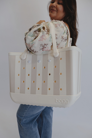Original Bogg Bag - Beachside Stripe