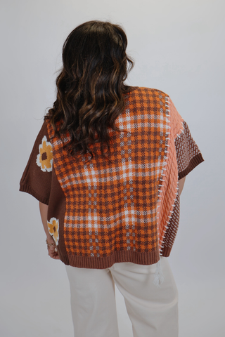 Garden Plaid Sweater