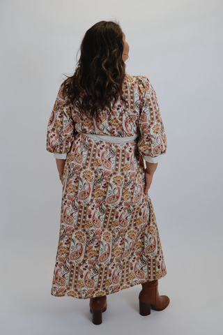 Maple Haven Midi Dress