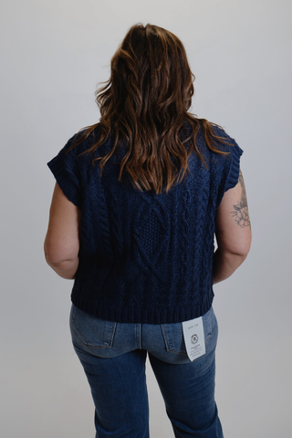 Mariner Cable Knit Vest