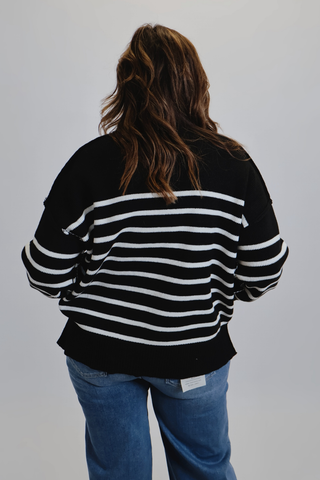 City Stroll Striped Sweater