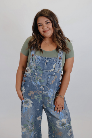 Wildflower Wash Overalls