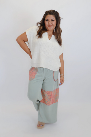 Sage Bloom Lounge Pants