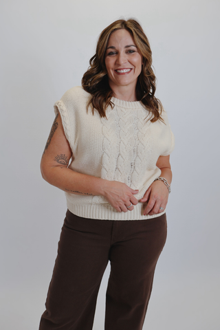 Autumn Luxe Cable Sweater