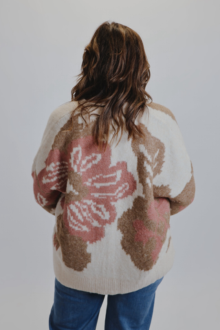 Meadow Bloom Button Cardigan