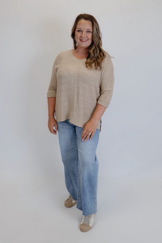 Callie Crew Knit Sweater