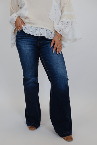 Waverly Low Rise Flare Jeans