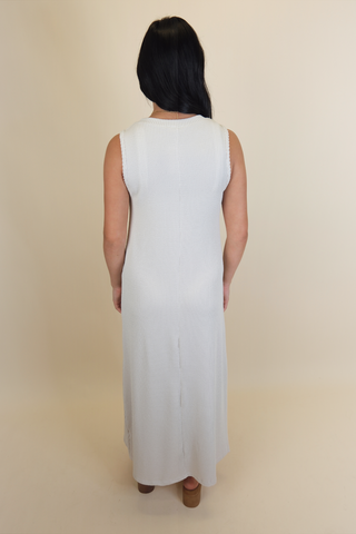 Totally Timeless Maxi Dress - Pearl Grey