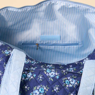 On-the-Go Quilted Weekender Bag-Endless Daydream Navy