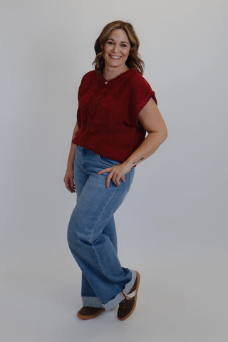 Autumn Luxe Cable Sweater