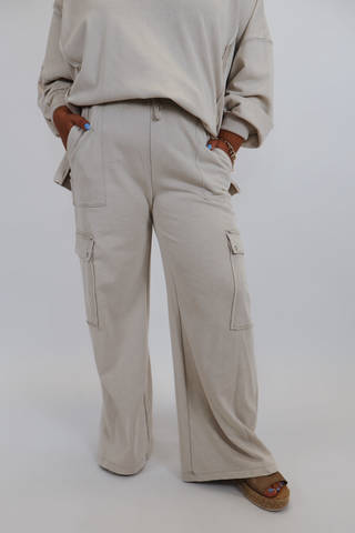 Coffee Run Cargo Sweatpants