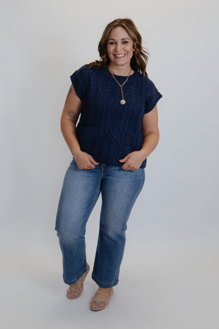 Mariner Cable Knit Vest