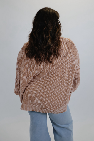 Maple Grove Cable Knit Sweater