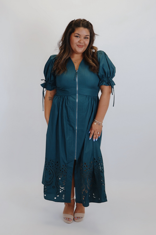 Lagoon Whisper Midi Dress