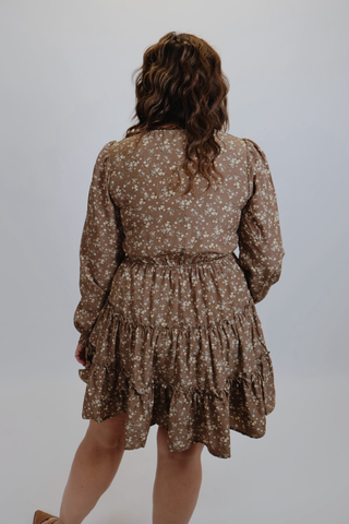 Sweet Meadow Wrap Mini Dress