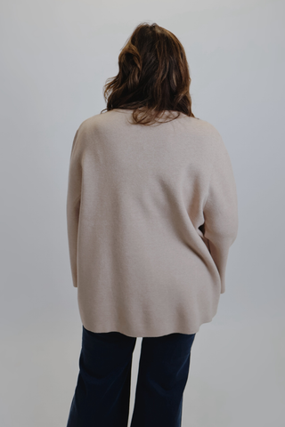 Essential Mock Neck Sweater in Plus