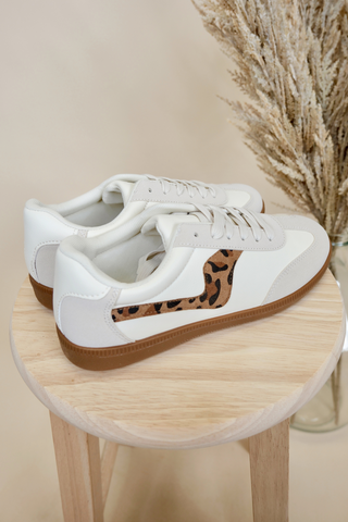 Great Gold Sneakers - Leopard