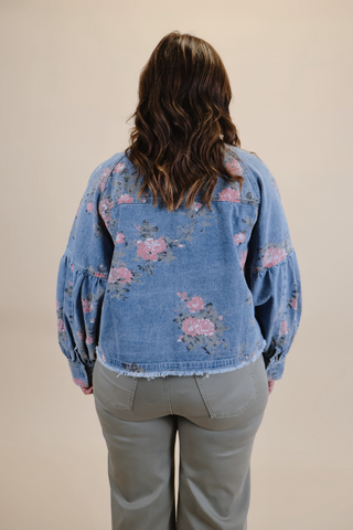 Wildflower Wash Vintage Denim Jacket
