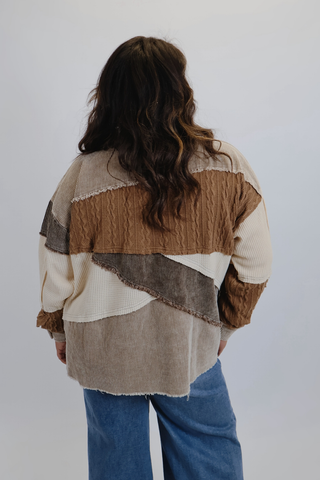 Mineral Muse Colorblock Shacket