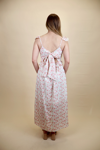 Sweet Garden Floral Midi Dress