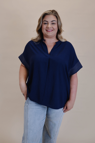 Feeling Breezy Top in Plus