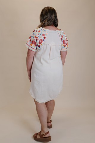 Boardwalk Babe Mini Dress in Plus