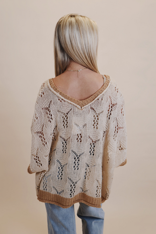 Serene Petals Crochet Top